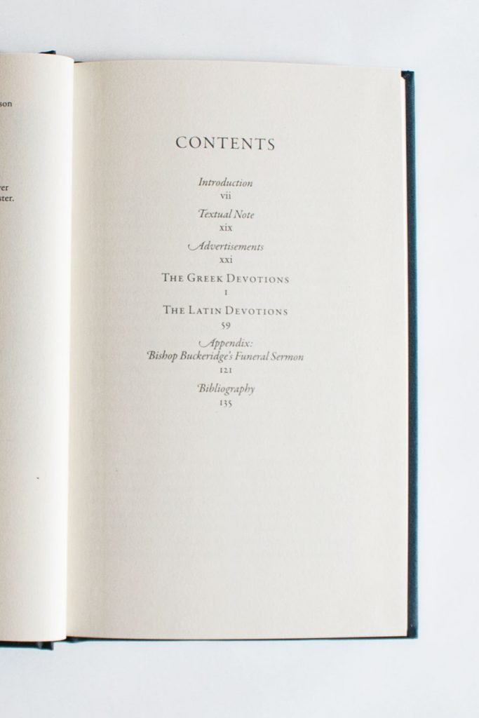 The Private Devotions of Lancelot Andrewes - Lancelot Andrewes Press